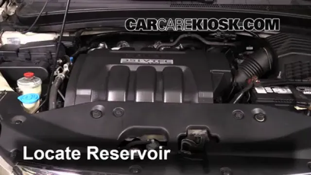 2006 Honda Odyssey Touring 3.5L V6 Liquide essuie-glace Ajouter du liquide